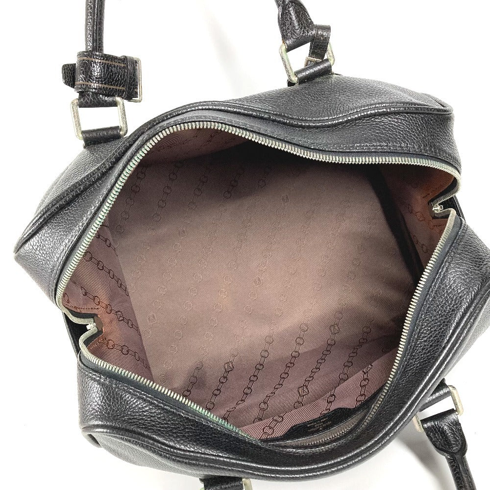 LOUIS VUITTON M95250 トバコ キャリーオール カバン ハンドバッグ 旅行バッグ トラベルバッグ ボストンバッグ レザー ユニセックス ブラック