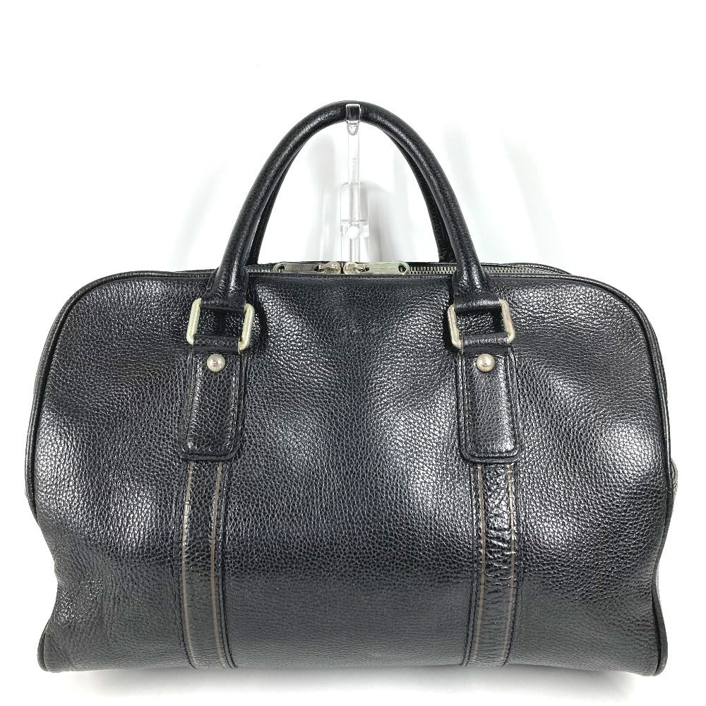 LOUIS VUITTON M95250 トバコ キャリーオール カバン ハンドバッグ 旅行バッグ トラベルバッグ ボストンバッグ レザー ユニセックス ブラック