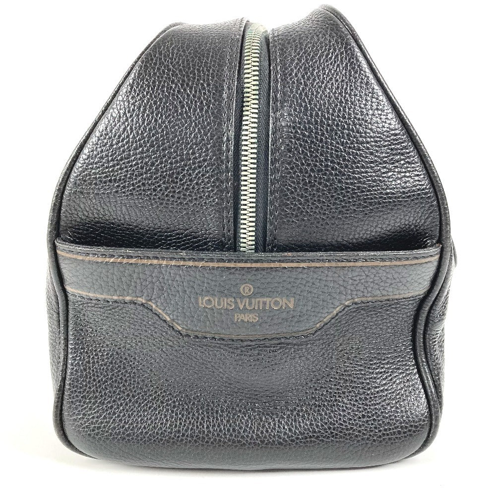 LOUIS VUITTON M95250 トバコ キャリーオール カバン ハンドバッグ 旅行バッグ トラベルバッグ ボストンバッグ レザー ユニセックス ブラック