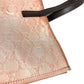 GUCCI GG logo vertical tote bag, nylon/leather handbag, unisex, pink beige