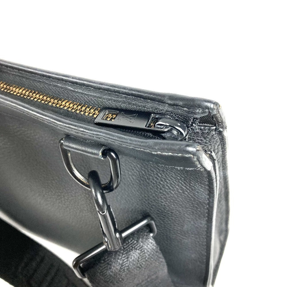 LOUIS VUITTON M59329 アエログラム メッセンジャーヴォワヤージュ カバン 斜め掛け ポシェット 2WAYバッグ クラッチバッグ ショルダーバッグ レザー ユニセックス ブラック