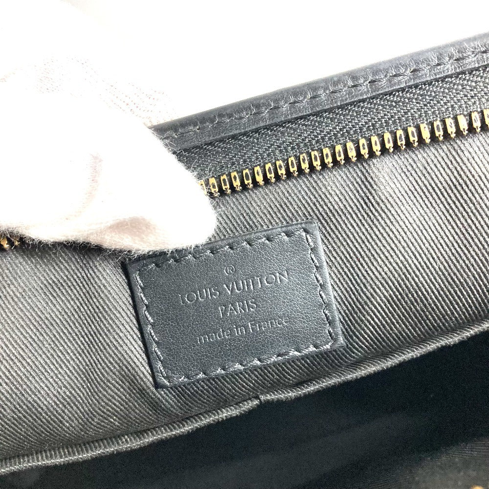 LOUIS VUITTON M59329 アエログラム メッセンジャーヴォワヤージュ カバン 斜め掛け ポシェット 2WAYバッグ クラッチバッグ ショルダーバッグ レザー ユニセックス ブラック