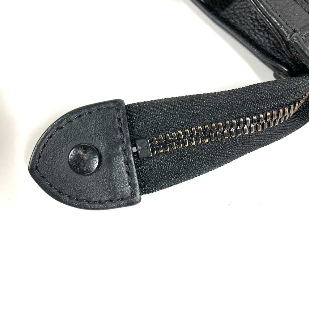 LOUIS VUITTON M59329 アエログラム メッセンジャーヴォワヤージュ カバン 斜め掛け ポシェット 2WAYバッグ クラッチバッグ ショルダーバッグ レザー ユニセックス ブラック