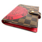 LOUIS VUITTON R21040 ダミエ アジェンダPM T＆B ロゴ システム手帳 ステーショナリー 手帳カバー ダミエキャンバス ユニセックス エベヌ ブラウン