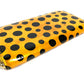 LOUIS VUITTON M91571 Dot Infinity Yayoi Kusama Polka Dot Zippy Wallet, Long Wallet with Round Zipper, Patent Leather, Women's, Yellow