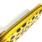 LOUIS VUITTON M91571 Dot Infinity Yayoi Kusama Polka Dot Zippy Wallet, Long Wallet with Round Zipper, Patent Leather, Women's, Yellow