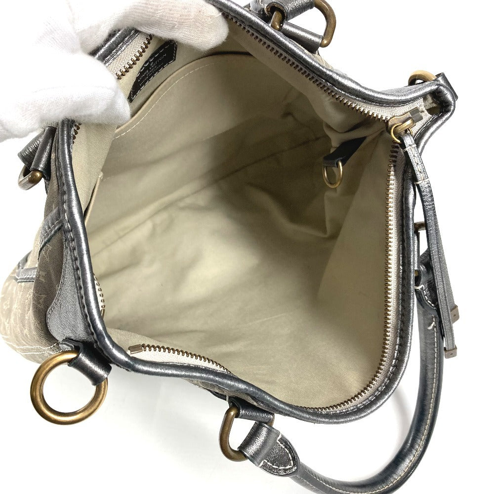 LOUIS VUITTON M95622 モノグラムミニラン ブザスアンジュール カバン 斜め掛け 2WAYバッグ トートバッグ ハンドバッグ ショルダーバッグ モノグラムミニランキャンバス ユニセックス プラティーヌ シルバー