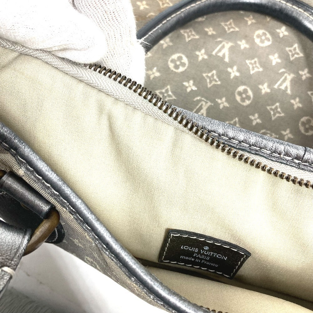 LOUIS VUITTON M95622 モノグラムミニラン ブザスアンジュール カバン 斜め掛け 2WAYバッグ トートバッグ ハンドバッグ ショルダーバッグ モノグラムミニランキャンバス ユニセックス プラティーヌ シルバー