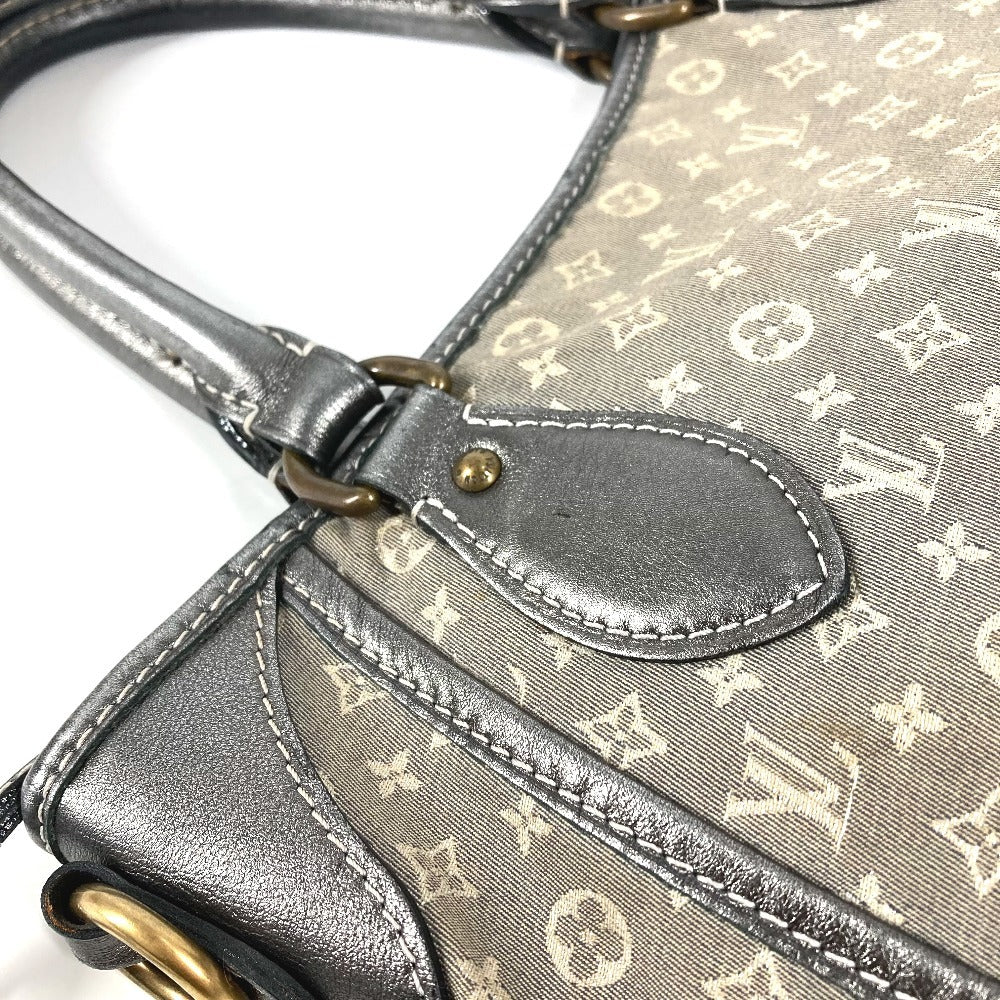 LOUIS VUITTON M95622 モノグラムミニラン ブザスアンジュール カバン 斜め掛け 2WAYバッグ トートバッグ ハンドバッグ ショルダーバッグ モノグラムミニランキャンバス ユニセックス プラティーヌ シルバー