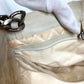CHANEL CC Coco Mark Logo Shoulder Tote Bag with Double Chain, Caviar Leather, White