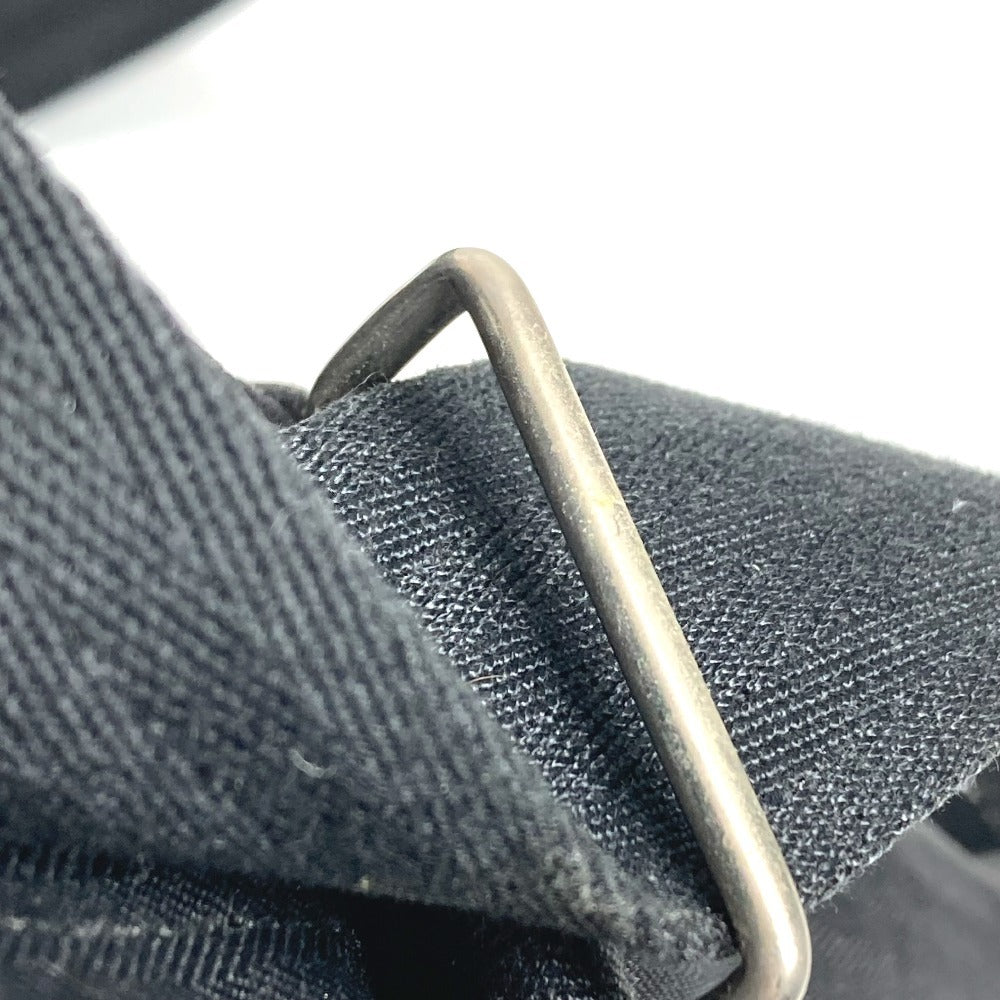 HERMES アカプルコ バンドリエール PM カバン 斜め掛け ポシェット ショルダーバッグ キャンバス ユニセックス ブラック