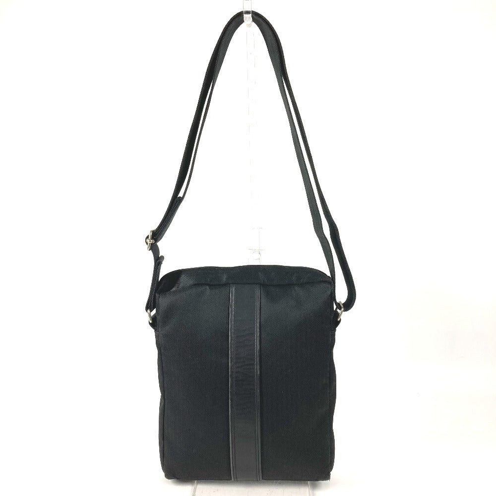 HERMES アカプルコ バンドリエール PM カバン 斜め掛け ポシェット ショルダーバッグ キャンバス ユニセックス ブラック