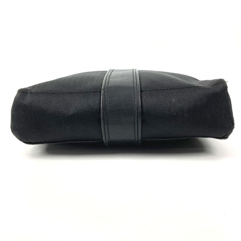 HERMES アカプルコ バンドリエール PM カバン 斜め掛け ポシェット ショルダーバッグ キャンバス ユニセックス ブラック