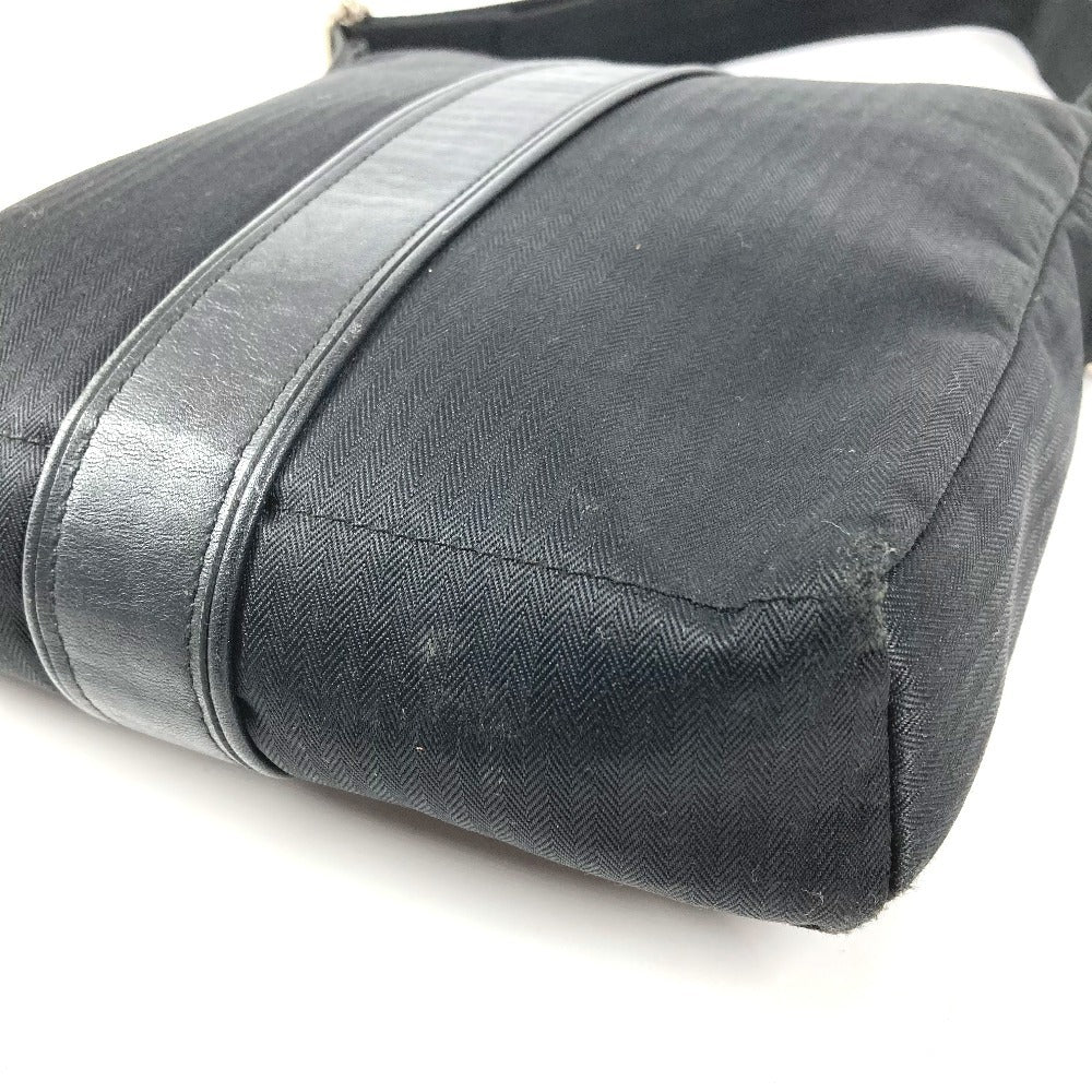 HERMES アカプルコ バンドリエール PM カバン 斜め掛け ポシェット ショルダーバッグ キャンバス ユニセックス ブラック