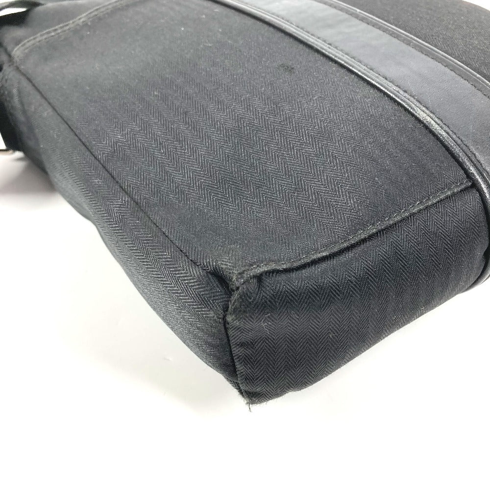 HERMES アカプルコ バンドリエール PM カバン 斜め掛け ポシェット ショルダーバッグ キャンバス ユニセックス ブラック