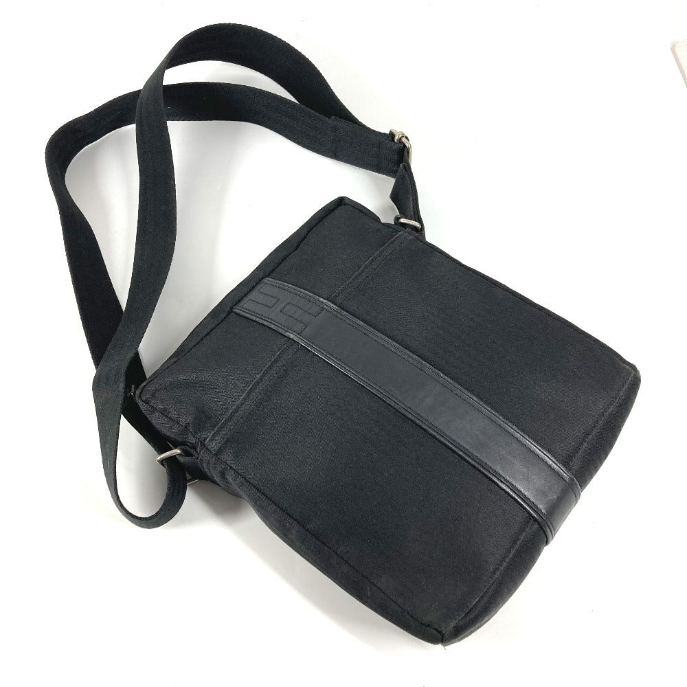 HERMES アカプルコ バンドリエール PM カバン 斜め掛け ポシェット ショルダーバッグ キャンバス ユニセックス ブラック