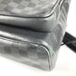 LOUIS VUITTON N40306 Damier Infini Canvas Backpack, Unisex, Damier Infini Leather, Onyx and Black