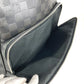 LOUIS VUITTON N40306 Damier Infini Canvas Backpack, Unisex, Damier Infini Leather, Onyx and Black