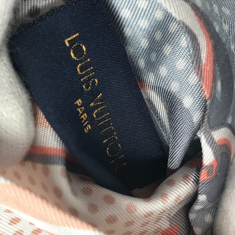 LOUIS VUITTON GI0614 ナイトグッズ 睡眠用 モノグラム アイマスク・ブルーシェル ポーチセット 巾着ポーチ アイマスク シルク ユニセックス ピンク系