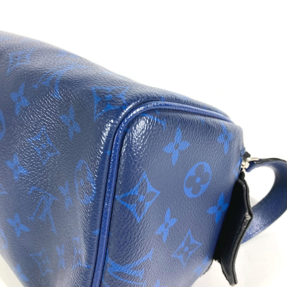 LOUIS VUITTON M30849 タイガラマ ドップ・キット ポーチ ハンドバッグ クラッチバッグ セカンドバッグ タイガレザー ユニセックス ブルー