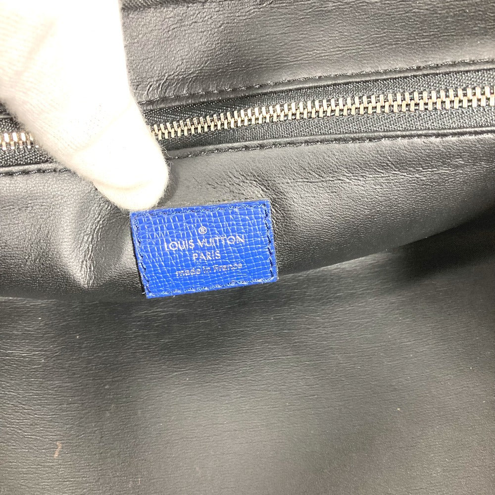 LOUIS VUITTON M30849 タイガラマ ドップ・キット ポーチ ハンドバッグ クラッチバッグ セカンドバッグ タイガレザー ユニセックス ブルー