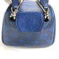 LOUIS VUITTON M30849 タイガラマ ドップ・キット ポーチ ハンドバッグ クラッチバッグ セカンドバッグ タイガレザー ユニセックス ブルー