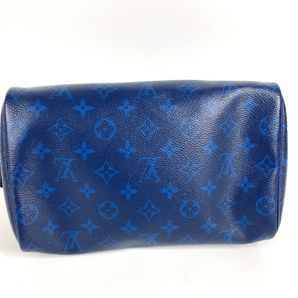 LOUIS VUITTON M30849 タイガラマ ドップ・キット ポーチ ハンドバッグ クラッチバッグ セカンドバッグ タイガレザー ユニセックス ブルー