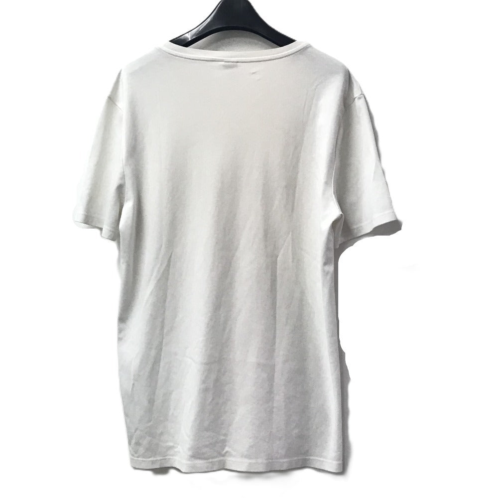 Berluti ロゴ バイカラー 半袖 アパレル トップス 半袖Ｔシャツ コットン メンズ ホワイト