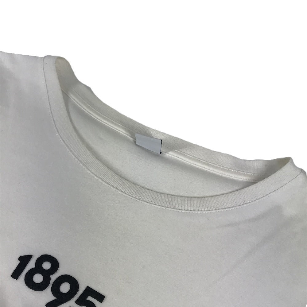 Berluti ロゴ バイカラー 半袖 アパレル トップス 半袖Ｔシャツ コットン メンズ ホワイト