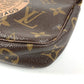 LOUIS VUITTON M60153 Monogram Mini Pochette Accessoires T&B Chain Bag, Pouch, Handbag, Monogram Canvas, Women's, Brown