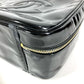 CHANEL 2WAYバッグ CC ココマーク ロゴ バニティバッグ カバン ショルダーバッグ BOX ボックス ハンドバッグ エナメル レディース ブラック