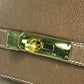 HERMES Birkin 40 Tote Bag, Birkin 40, Handbag, Epsom Leather, Unisex, Gold, Brown