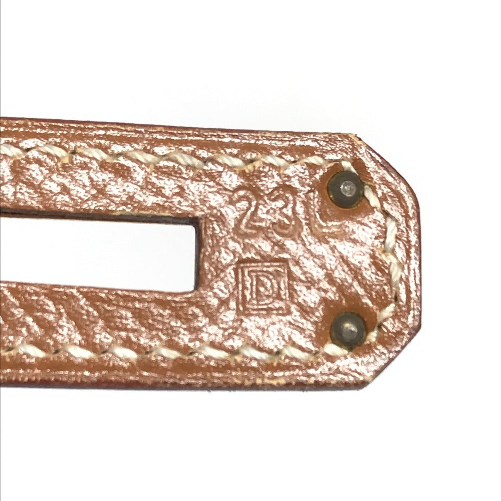 HERMES Birkin 40 Tote Bag, Birkin 40, Handbag, Epsom Leather, Unisex, Gold, Brown