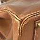 HERMES Birkin 40 Tote Bag, Birkin 40, Handbag, Epsom Leather, Unisex, Gold, Brown