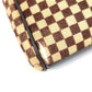 LOUIS VUITTON M92131 ダミエソバージュ ライオン カバン フラップ トートバッグ ハンドバッグ ハラコ レディース ブラウン