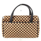 LOUIS VUITTON M92131 ダミエソバージュ ライオン カバン フラップ トートバッグ ハンドバッグ ハラコ レディース ブラウン