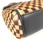 LOUIS VUITTON M92131 ダミエソバージュ ライオン カバン フラップ トートバッグ ハンドバッグ ハラコ レディース ブラウン