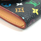 LOUIS VUITTON M60007 モノグラムマルチカラー ポルトモネ コージー 財布 小銭入れ フラップ コインケース モノグラムマルチカラーキャンバス レディース ノワール ブラック