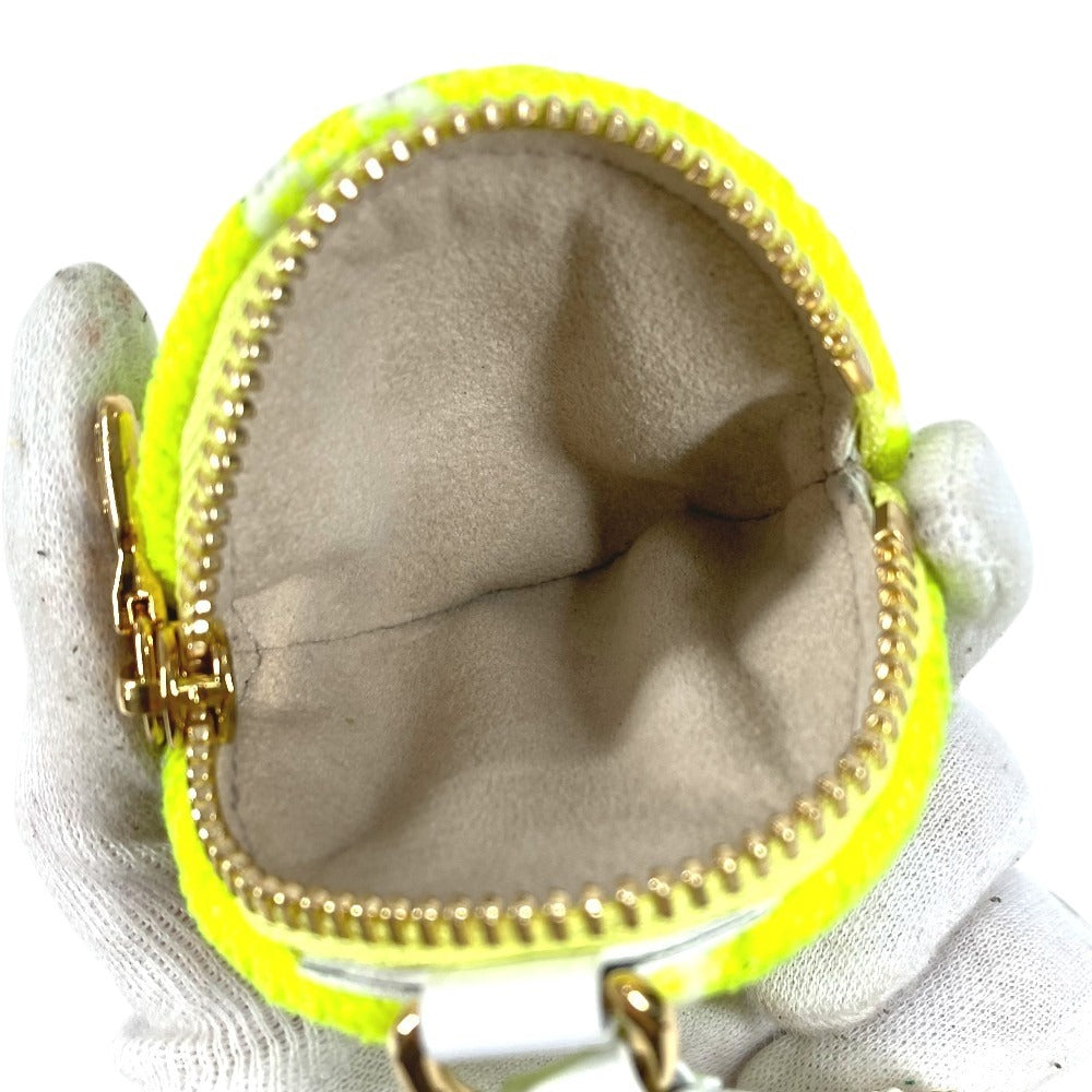 LOUIS VUITTON M20752 Monogram LV Match Ellipse BB Charm Only Bag Charm Key Ring Canvas/Leather Women's Yellow