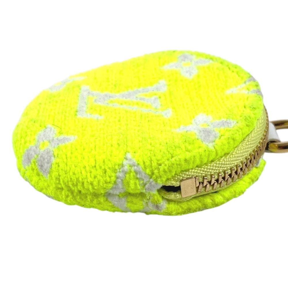 LOUIS VUITTON M20752 Monogram LV Match Ellipse BB Charm Only Bag Charm Key Ring Canvas/Leather Women's Yellow
