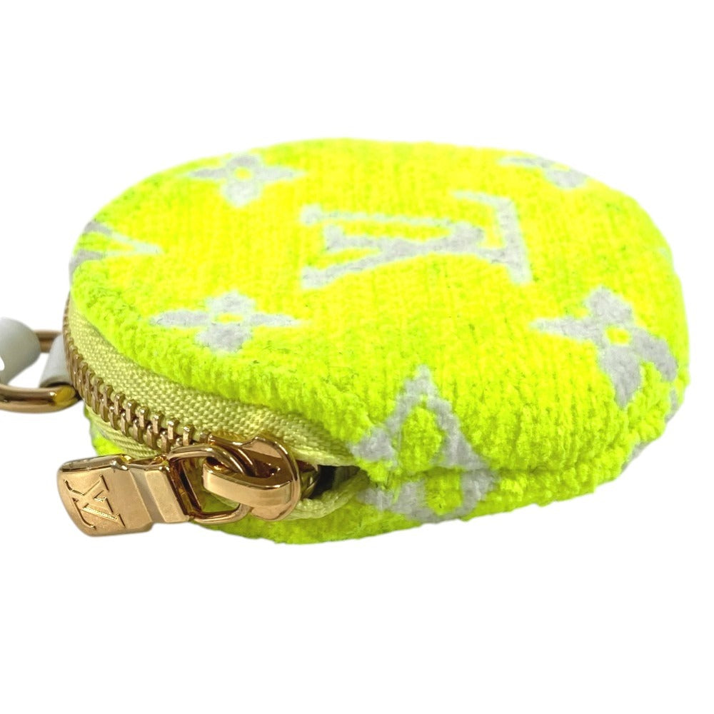 LOUIS VUITTON M20752 Monogram LV Match Ellipse BB Charm Only Bag Charm Key Ring Canvas/Leather Women's Yellow