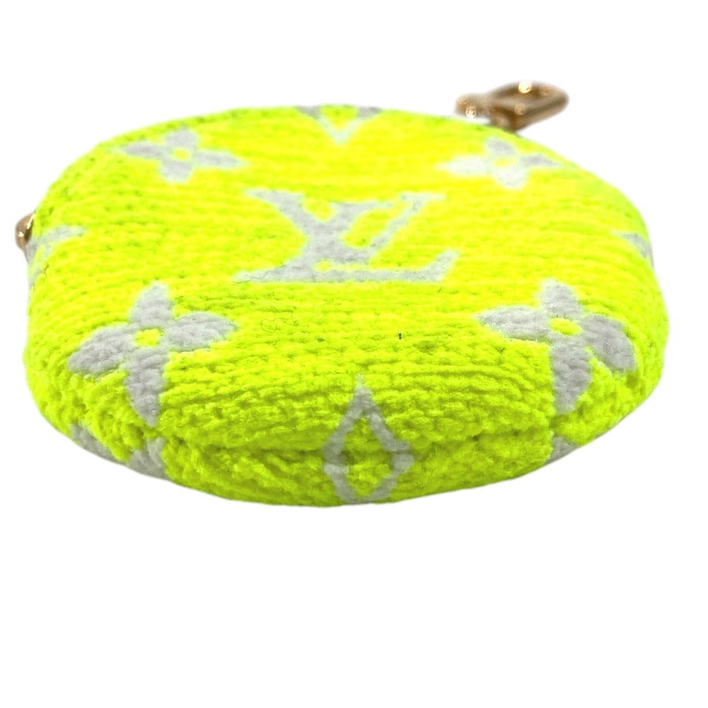 LOUIS VUITTON M20752 Monogram LV Match Ellipse BB Charm Only Bag Charm Key Ring Canvas/Leather Women's Yellow
