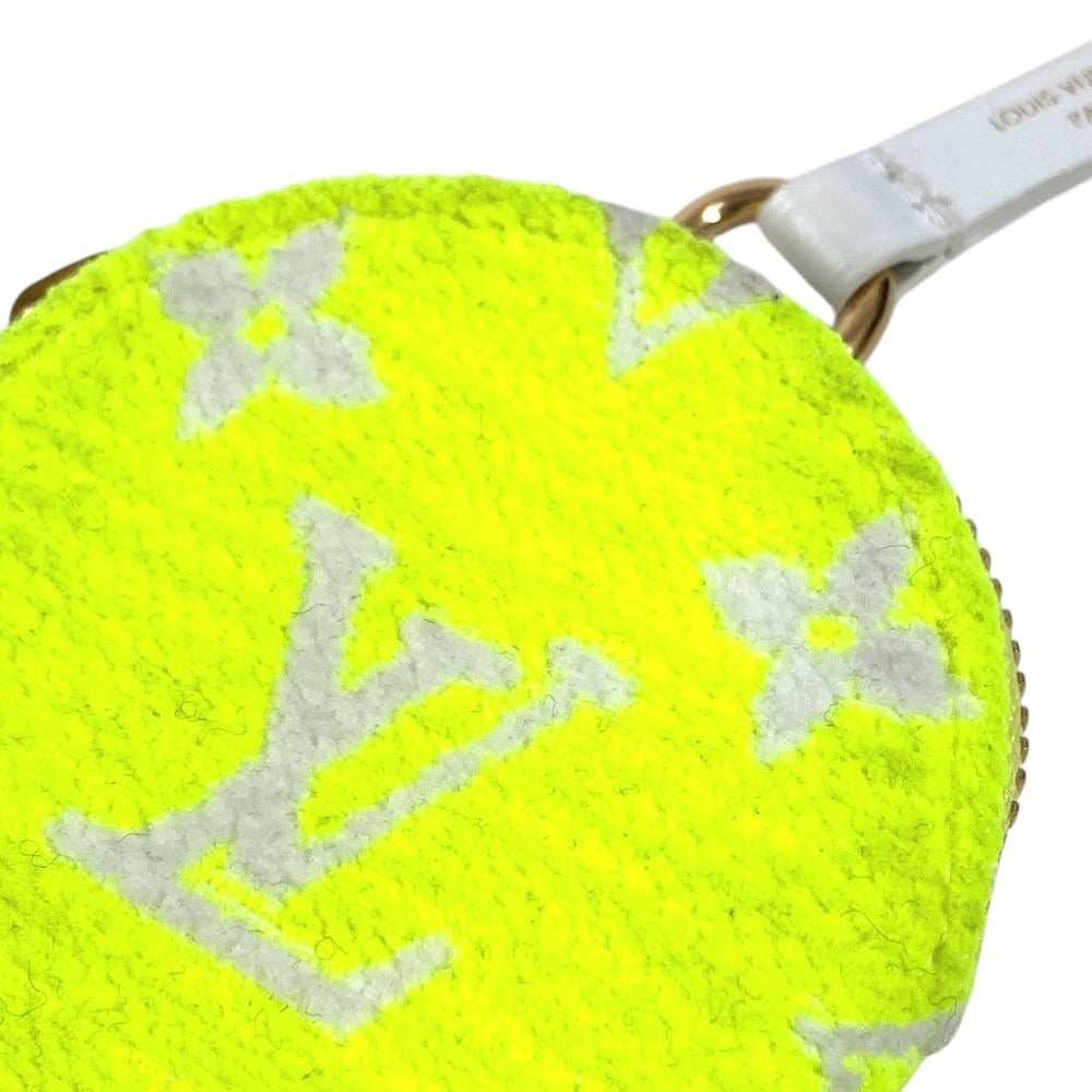 LOUIS VUITTON M20752 Monogram LV Match Ellipse BB Charm Only Bag Charm Key Ring Canvas/Leather Women's Yellow