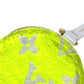 LOUIS VUITTON M20752 Monogram LV Match Ellipse BB Charm Only Bag Charm Key Ring Canvas/Leather Women's Yellow