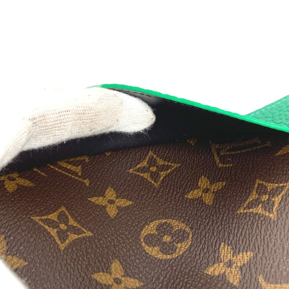 LOUIS VUITTON GI1084 モノグラム トリヨン ノートブックカバーPM・エミリー ステーショナリー 本 ブックカバー 手帳カバー ノートカバー トリヨンレザー ユニセックス グリーン