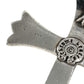 CHROME HEARTS CROSS LARGE CH クロス ラージ チョーカー ペンダント 革紐 アクセサリー ジュエリー ネックレス SV925 ユニセックス シルバー