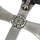 CHROME HEARTS CROSS LARGE CH クロス ラージ チョーカー ペンダント 革紐 アクセサリー ジュエリー ネックレス SV925 ユニセックス シルバー