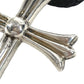 CHROME HEARTS CROSS LARGE CH クロス ラージ チョーカー ペンダント 革紐 アクセサリー ジュエリー ネックレス SV925 ユニセックス シルバー