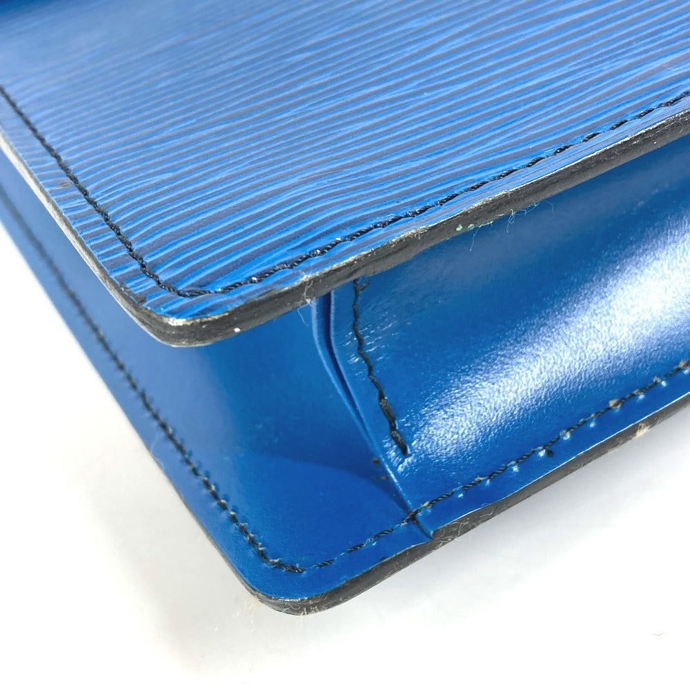 LOUIS VUITTON M52655 エピ モンテーニュ27 モンテーニュ 27 カバン フラップ クラッチバッグ セカンドバッグ エピレザー ユニセックス トレドブルー ブルー