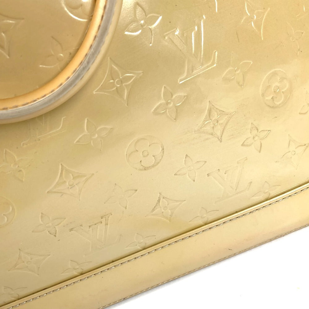 LOUIS VUITTON M91450 モノグラムヴェルニ アルマGM アルマ GM トートバッグ カバン ハンドバッグ モノグラムヴェルニキャンバス レディース ブロンコライユ ベージュ